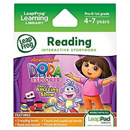 LEAPFROG Explorer Software Learning Game: Nickelodeon Dora the Explorer - Dora's Amazing Show